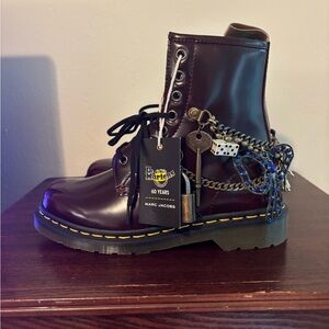 Dr. Martens by Marc Jacobs burgundy Boots